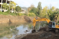 Завершены работы по расчистке  русла  реки Басла