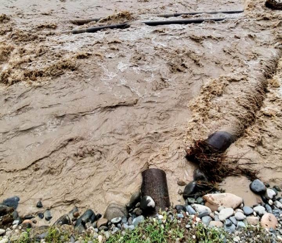 Руслан Авидзба: в Келасуре смыло 120-метровый напорный водовод