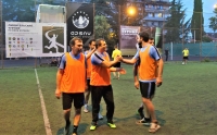 Команда Администрации Сухума одержала первую победу на турнире по мини-футболу среди команд ведомств