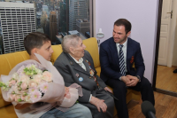 Тимур Агрба поздравил ветеранов Великой Отечественной войны с 80-летием Победы