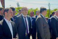 Тимур Агрба принял участие в открытии мемориального комплекса в селе Гумиста
