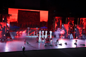 В честь Дня Победы и Независимости Абхазии в Сухуме состоялось театрализованное представление